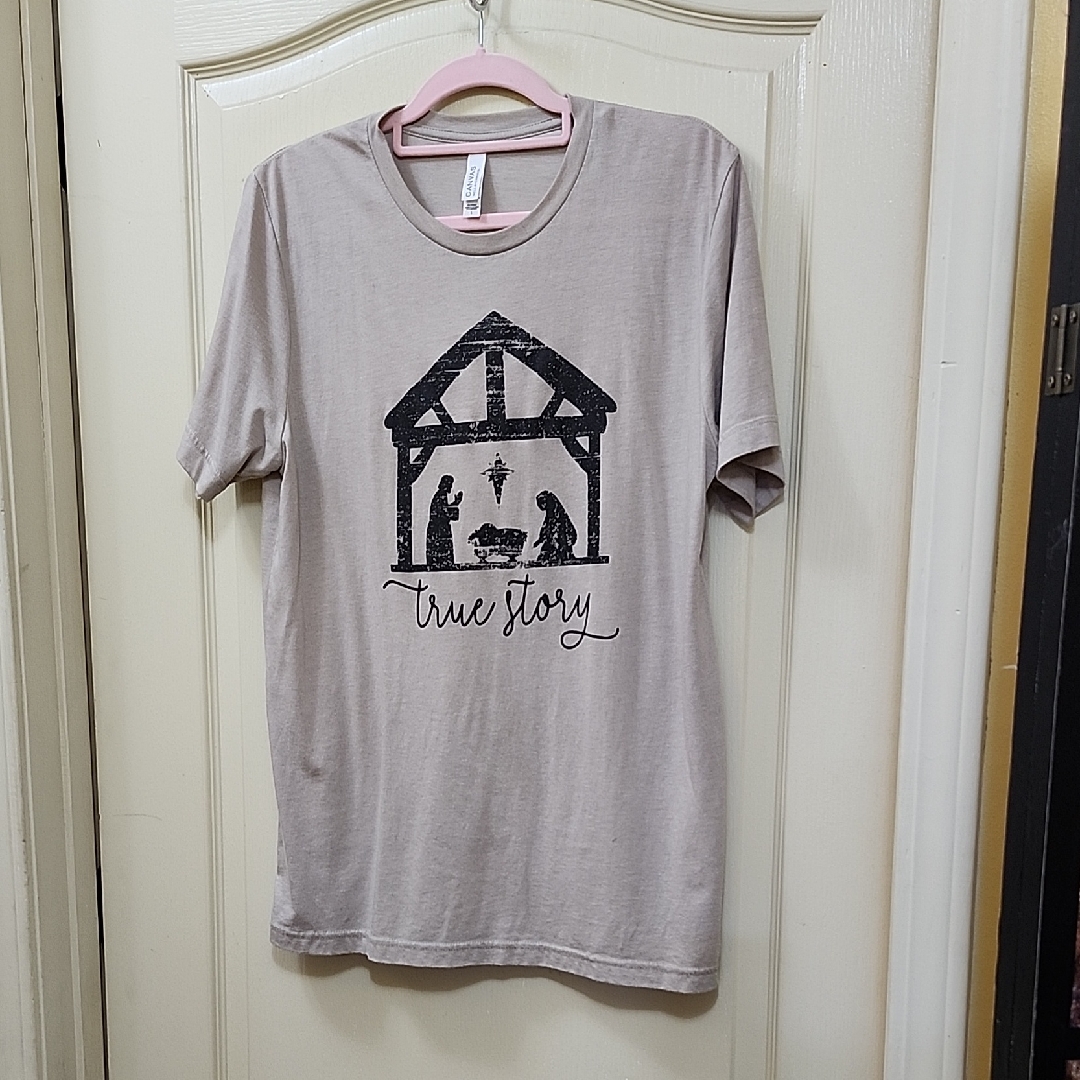 This Is A True Story Nativity Graphic Shirt